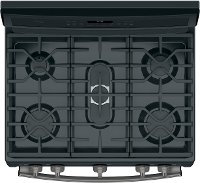 PGB960FEJDS GE Profile Front Control Slide In Double Oven Gas Range with Convection - 36 Inch, Black Slate, 6.8 cu. ft.-3
