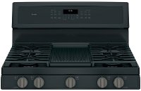 PGB960FEJDS GE Profile Front Control Slide In Double Oven Gas Range with Convection - 36 Inch, Black Slate, 6.8 cu. ft.-6