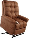 Casual Contemporary Rust 3 Position Lift Chair - Nebraska