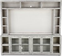 Light Gray 2 Piece Entertainment Center - Avery Loft