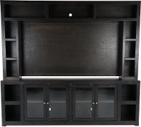 Black 2 Piece Entertainment Center - Avery Loft