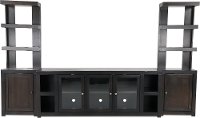 Black 3 Piece Entertainment Center - Avery Loft