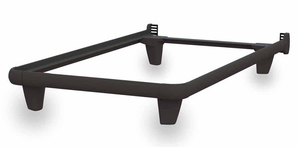 emBrace 360 Designer Wrap Around Twin Bed Frame - Black-1
