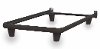 4139-2 emBrace 360 Designer Wrap Around Twin Bed Frame - Black