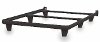4154-2 emBrace 360 Designer Wrap Around Full Size Bed Frame - Black