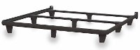 4176-2 emBrace 360 Designer Wrap Around King Size Bed Frame - Black