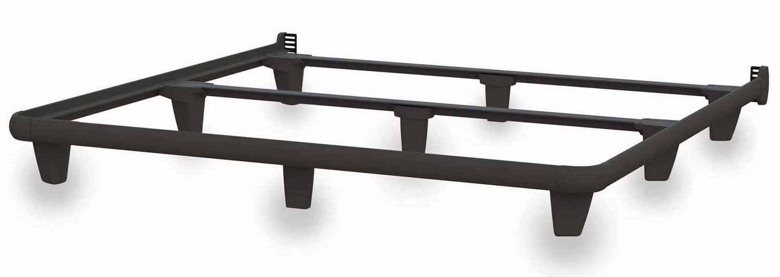emBrace 360 Designer Wrap Around California King Bed Frame - Black-1