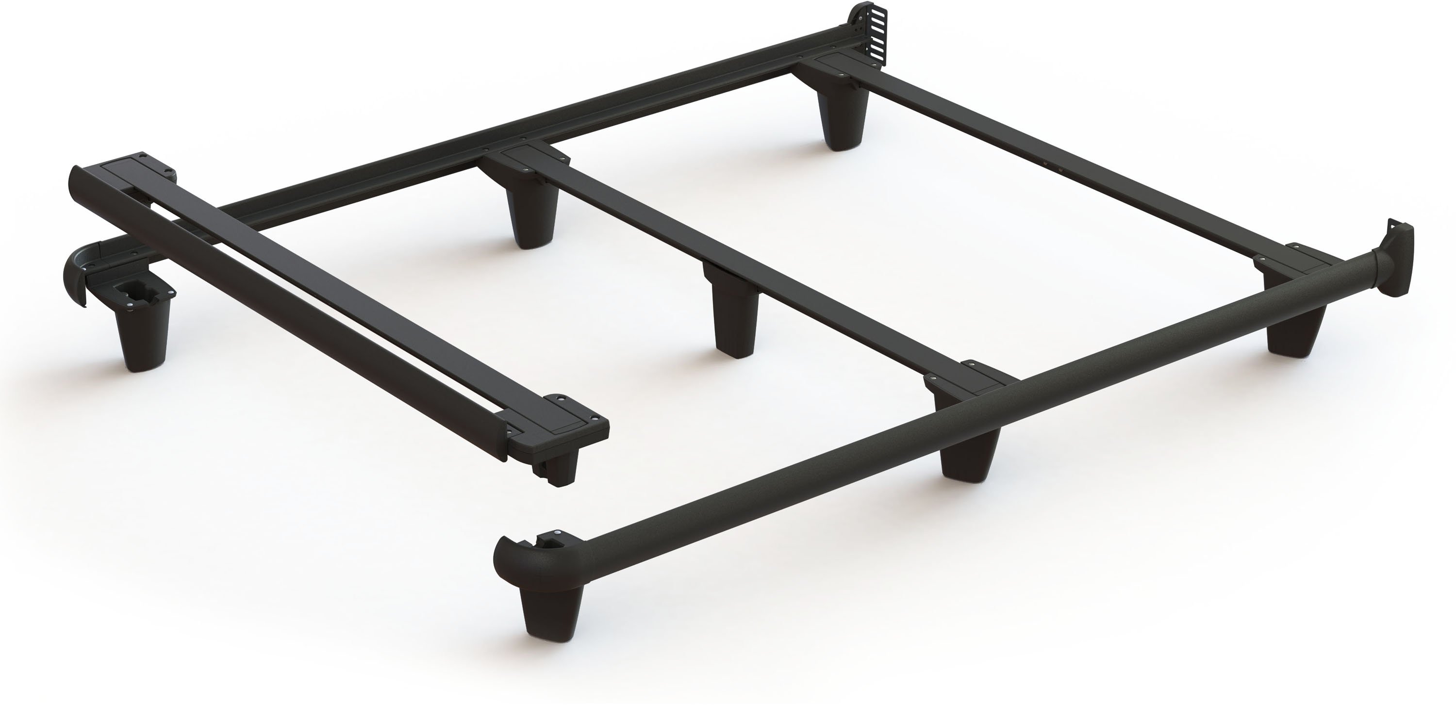 emBrace 360 Designer Wrap Around California King Bed Frame - Black-2