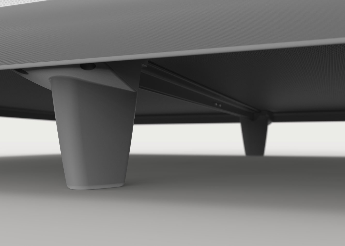 emBrace 360 Designer Wrap Around California King Bed Frame - Black-6