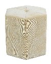 Clearance Gold Contemporary Cube Ottoman