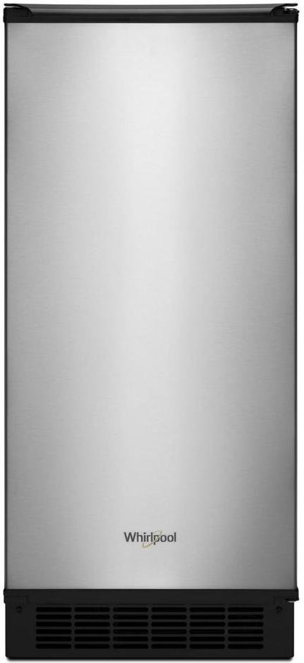 WUI95X15HZ Whirlpool Clear Ice Ice Maker - Stainless Steel-1