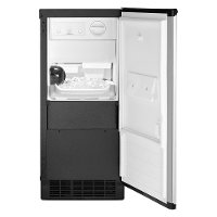 WUI95X15HZ Whirlpool Clear Ice Ice Maker - Stainless Steel-2