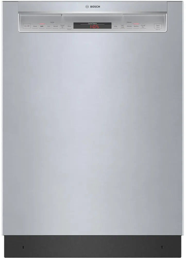 SHEM78Z55N Bosch 800 Series Front Control Dishwasher - Stainless Steel-1