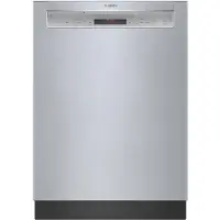 SHEM78Z55N Bosch 800 Series Front Control Dishwasher - Stainless Steel