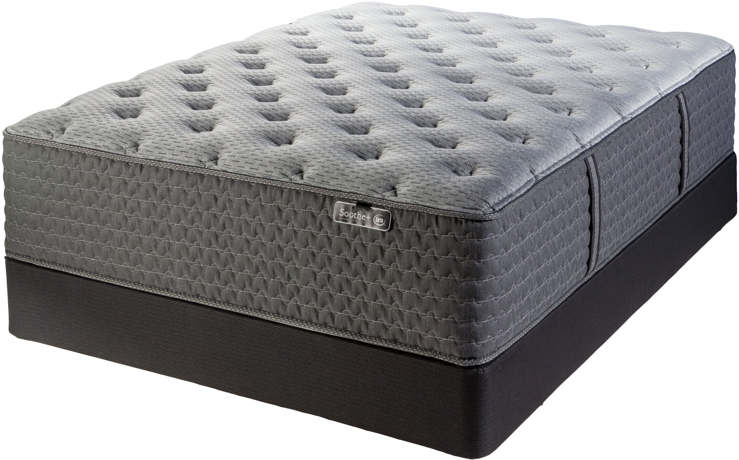 832422-3060 Serta Soothe+ Plush King Size Mattress-4