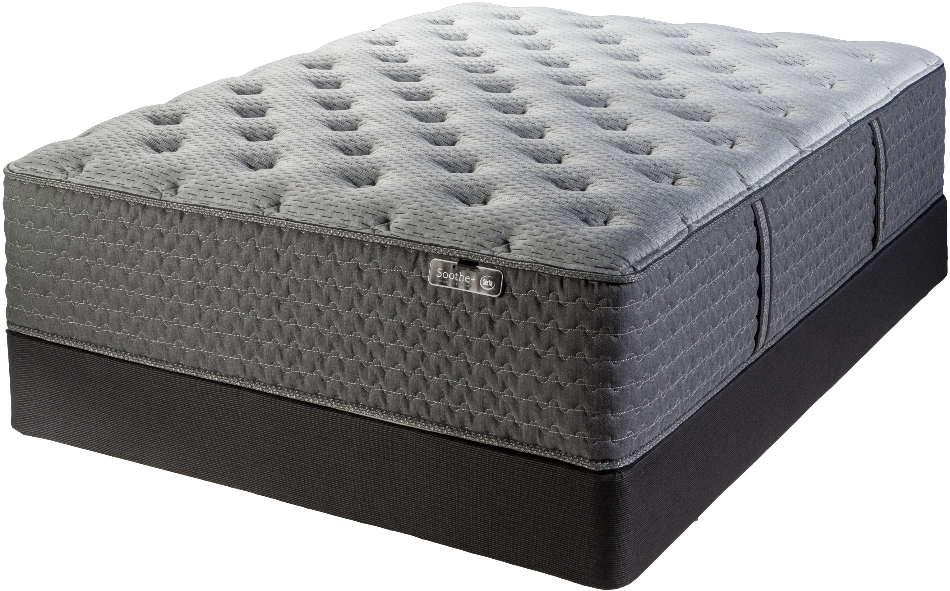 832422-3060 Serta Soothe+ Plush King Size Mattress-4