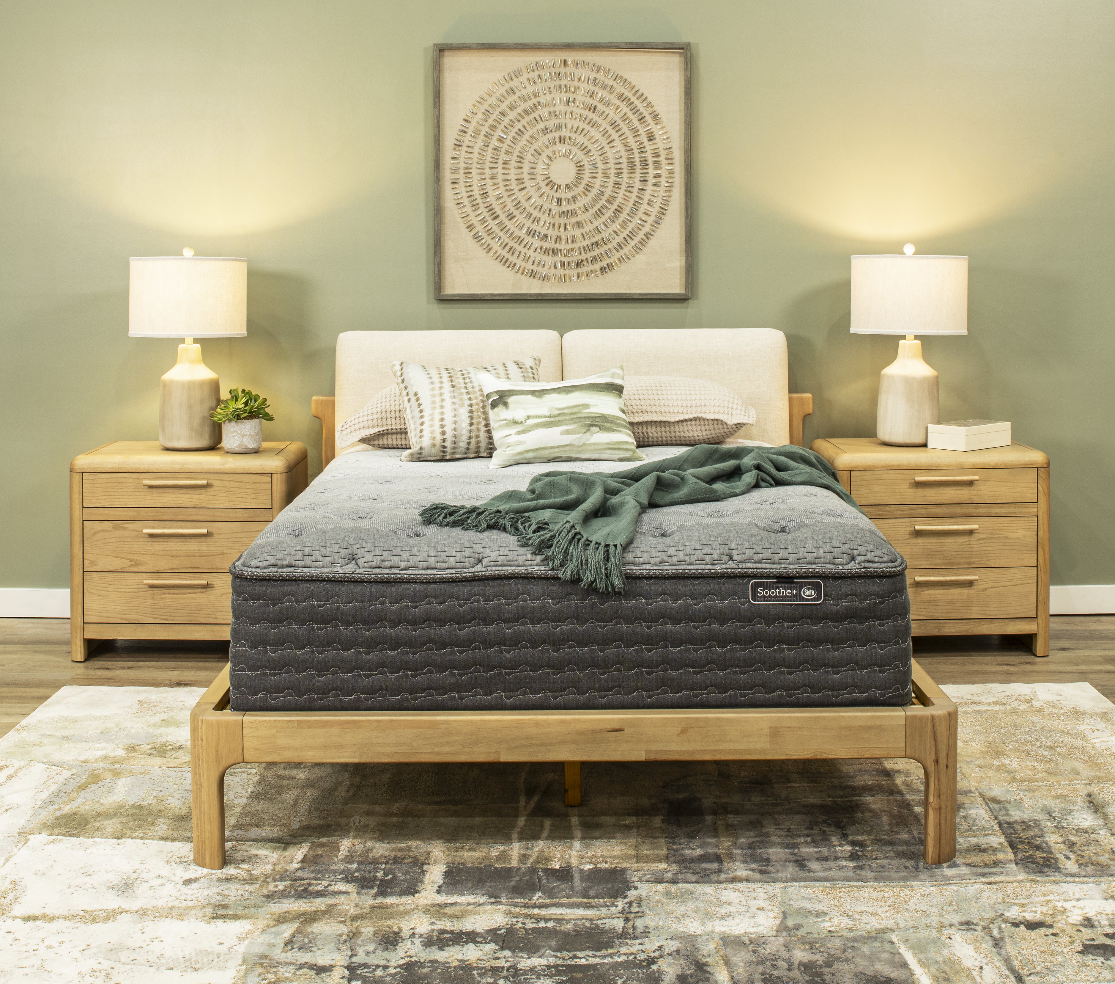 832422-3070 Serta Plush California King Mattress - Soothe+-2