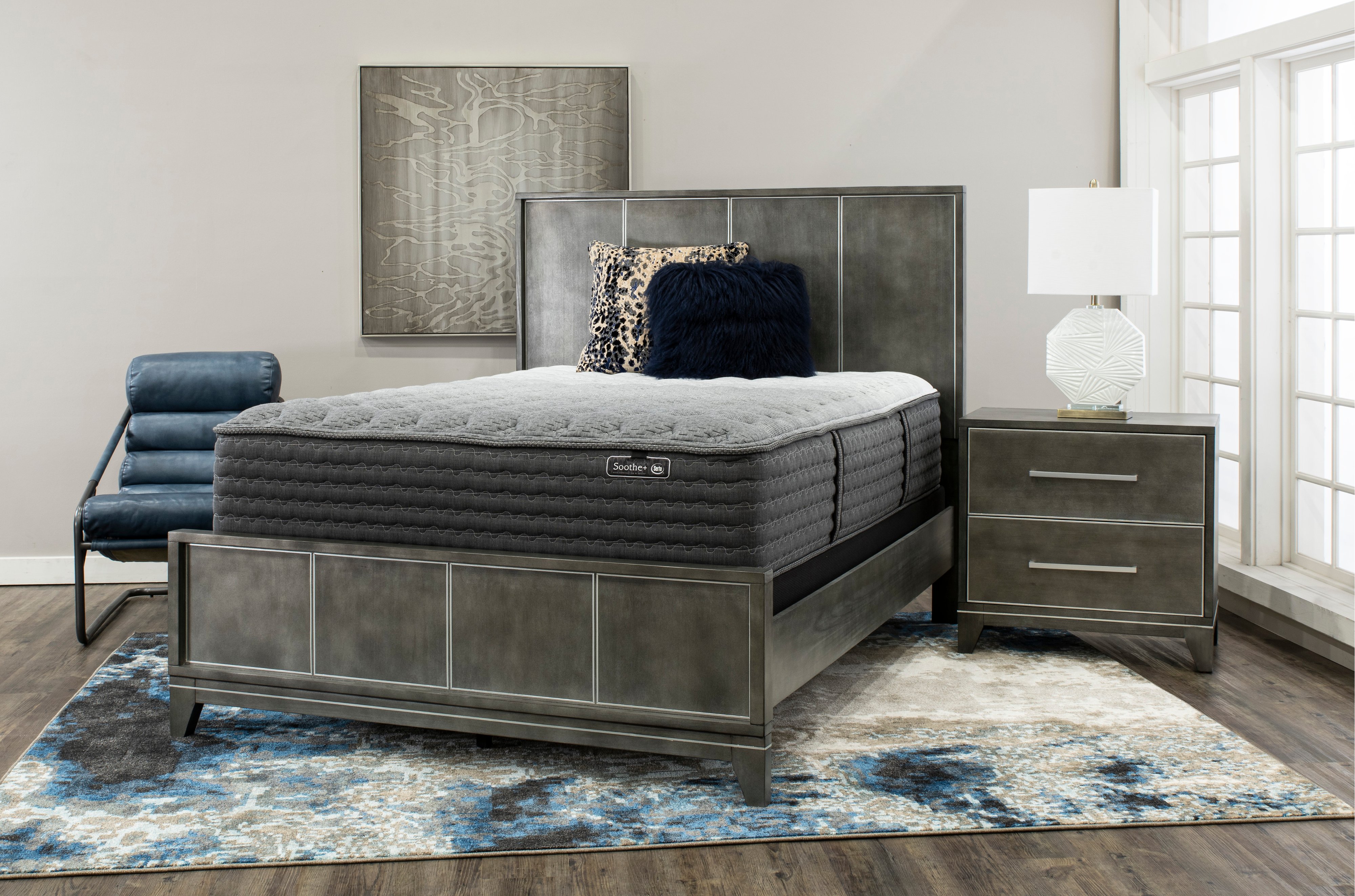 832321-3050 Serta Luxury Firm Queen Mattress - Soothe+-7