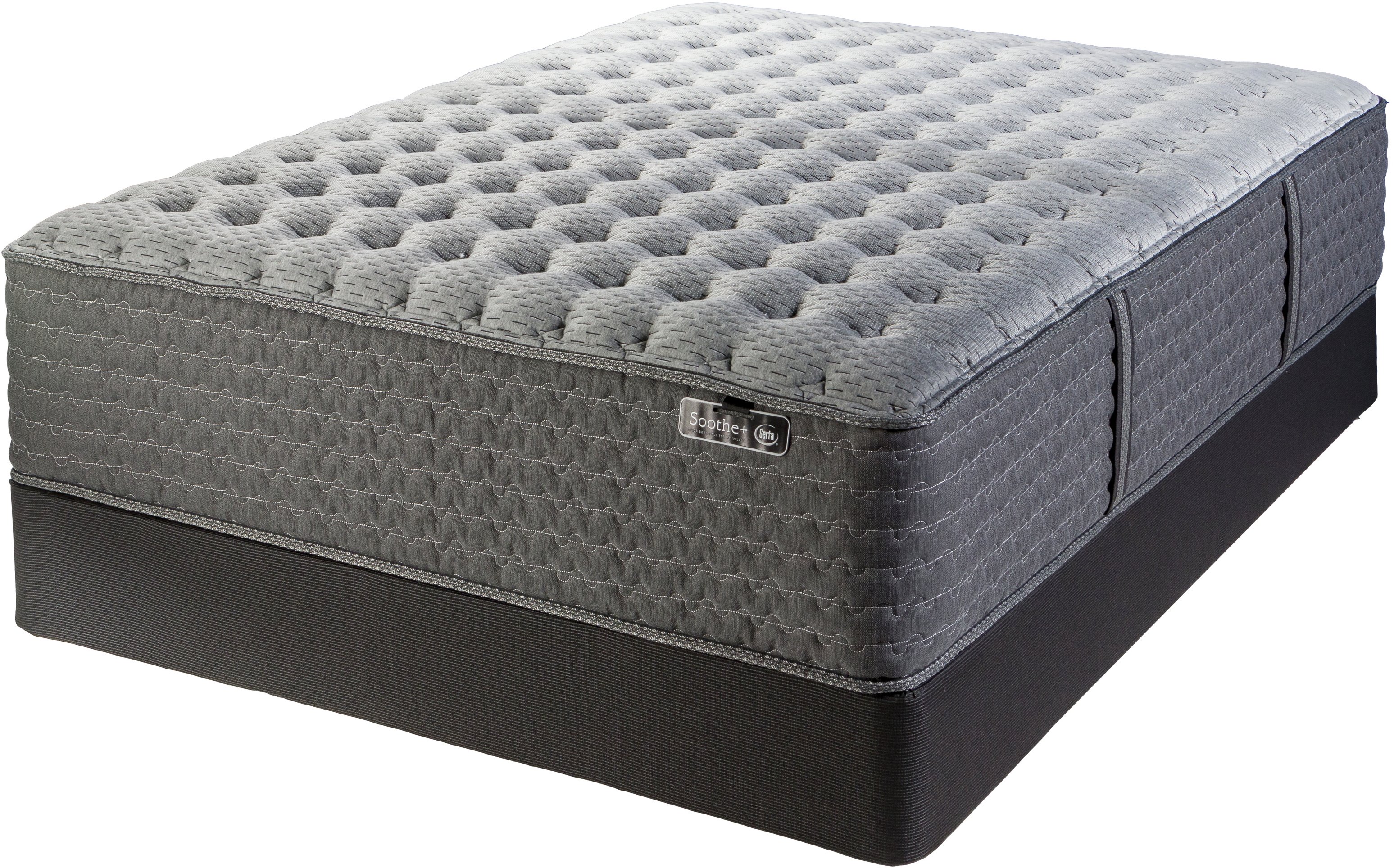832321-3060 Serta Luxury Firm King Size Mattress - Soothe+-2