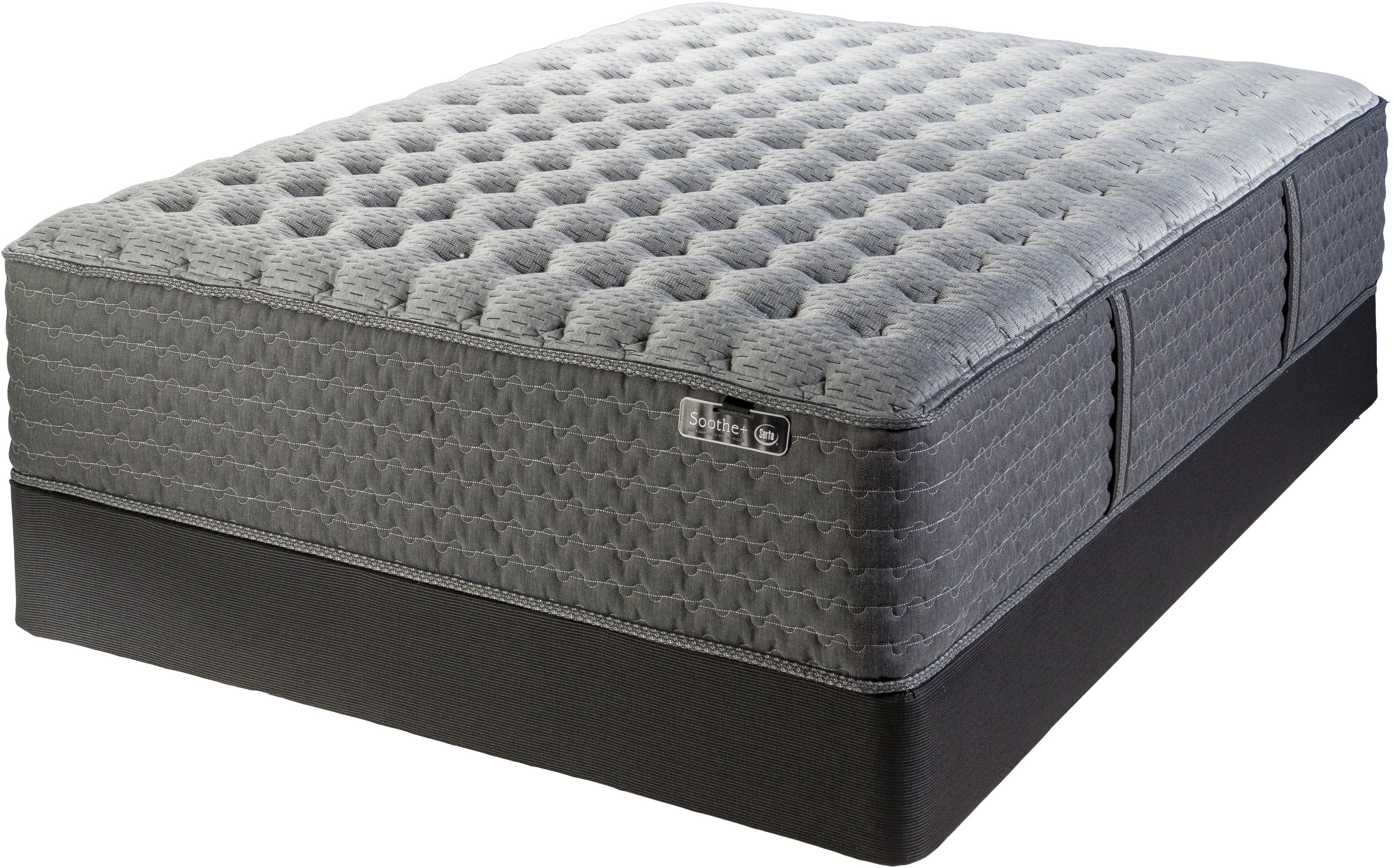 832321-3060 Serta Luxury Firm King Size Mattress - Soothe+-2