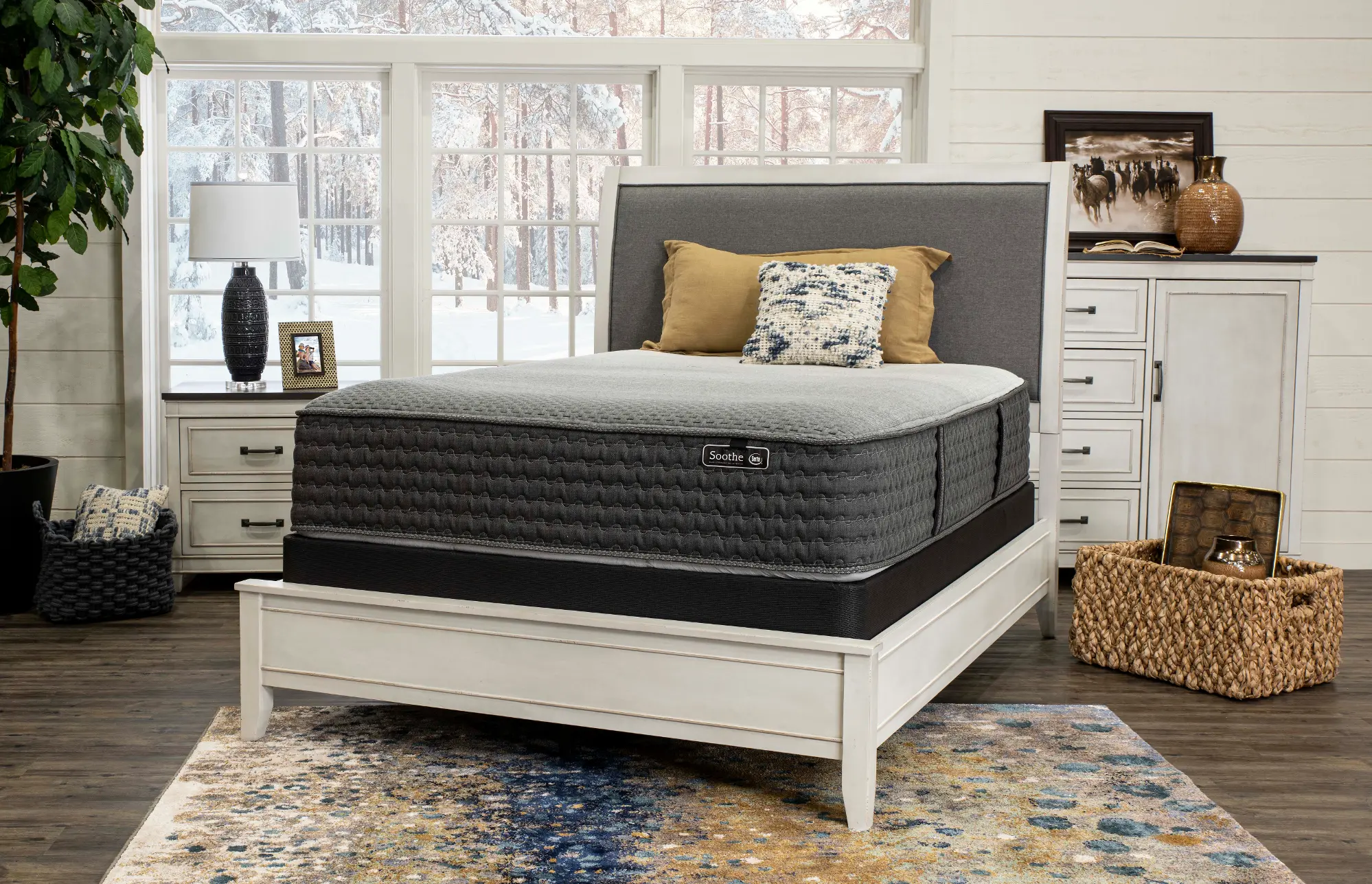 832628-3020 Serta Hybrid Medium Twin-XL Mattress - Soothe-5