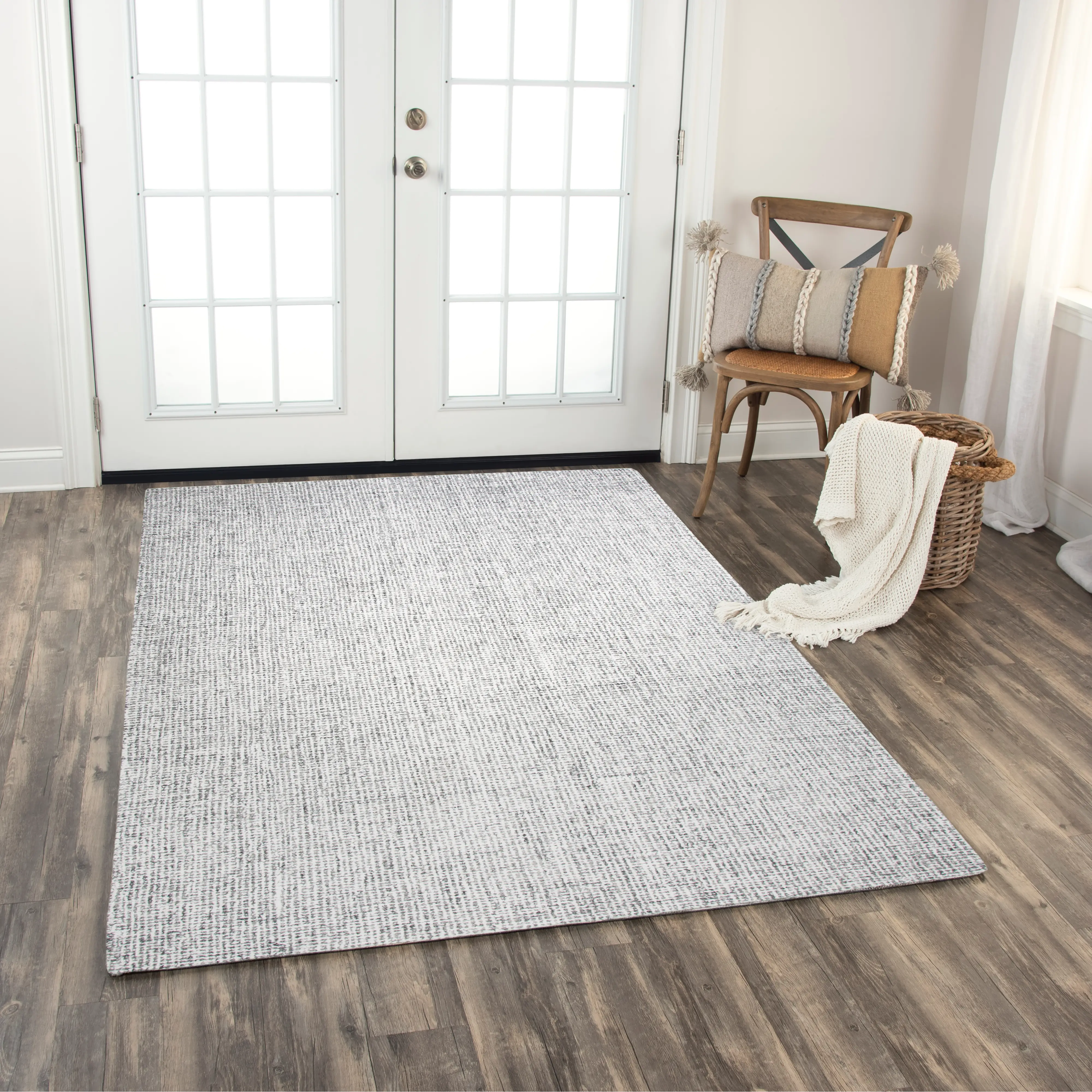 5 x 8 Medium Transitional Gray Area Rug - Brindleton-2
