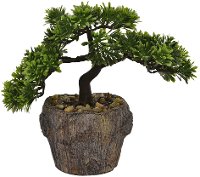 Faux Green Bonsai Tree Arrangement