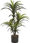 33 Inch Faux Yucca Green Tree Arrangement in Pot