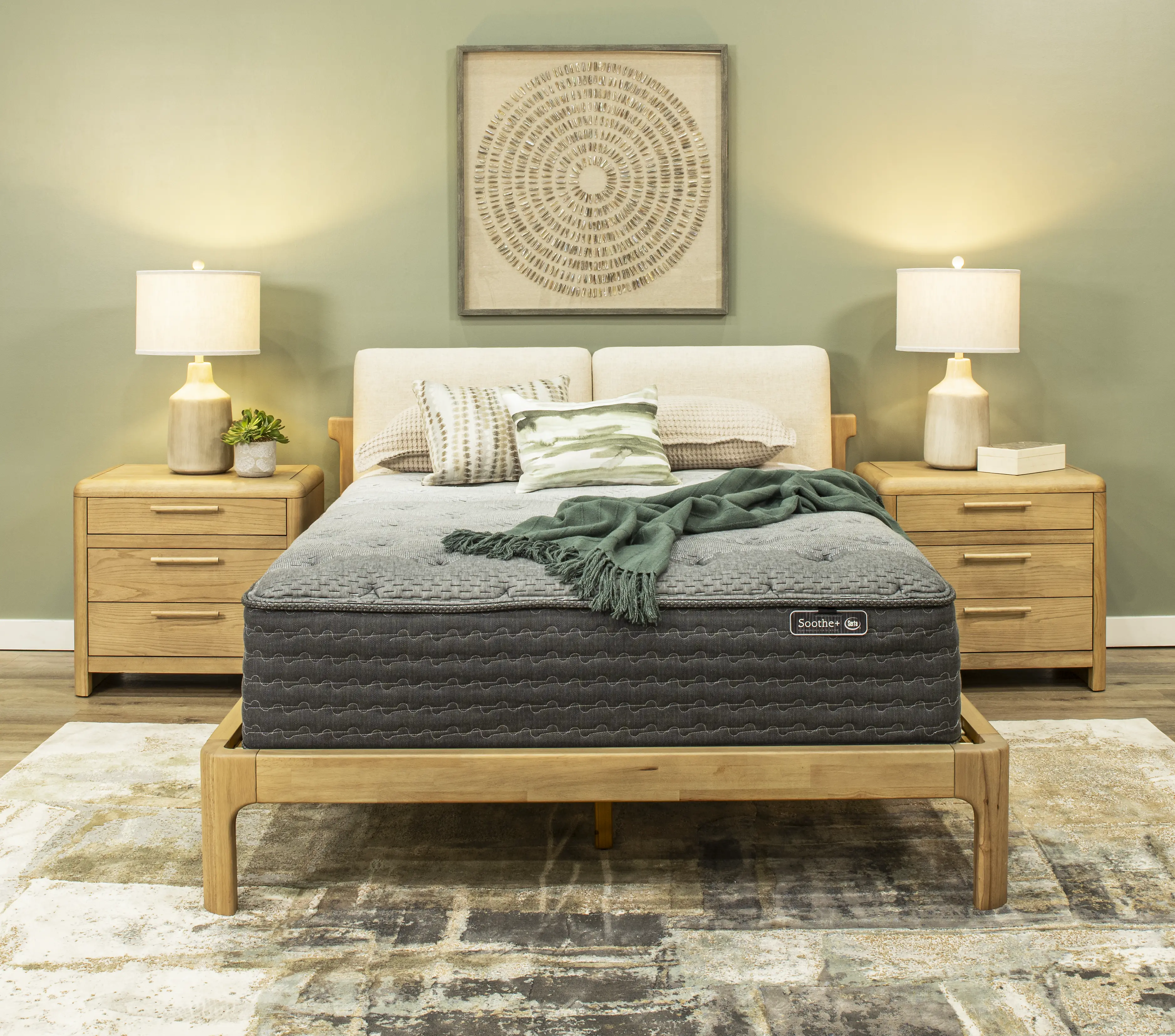 TXL-2PC-SOOTHE+PL Serta Plush Split King Mattress - Soothe+-2