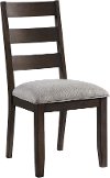 Black and Brown Upholstered Dining Room Chair - Beacon