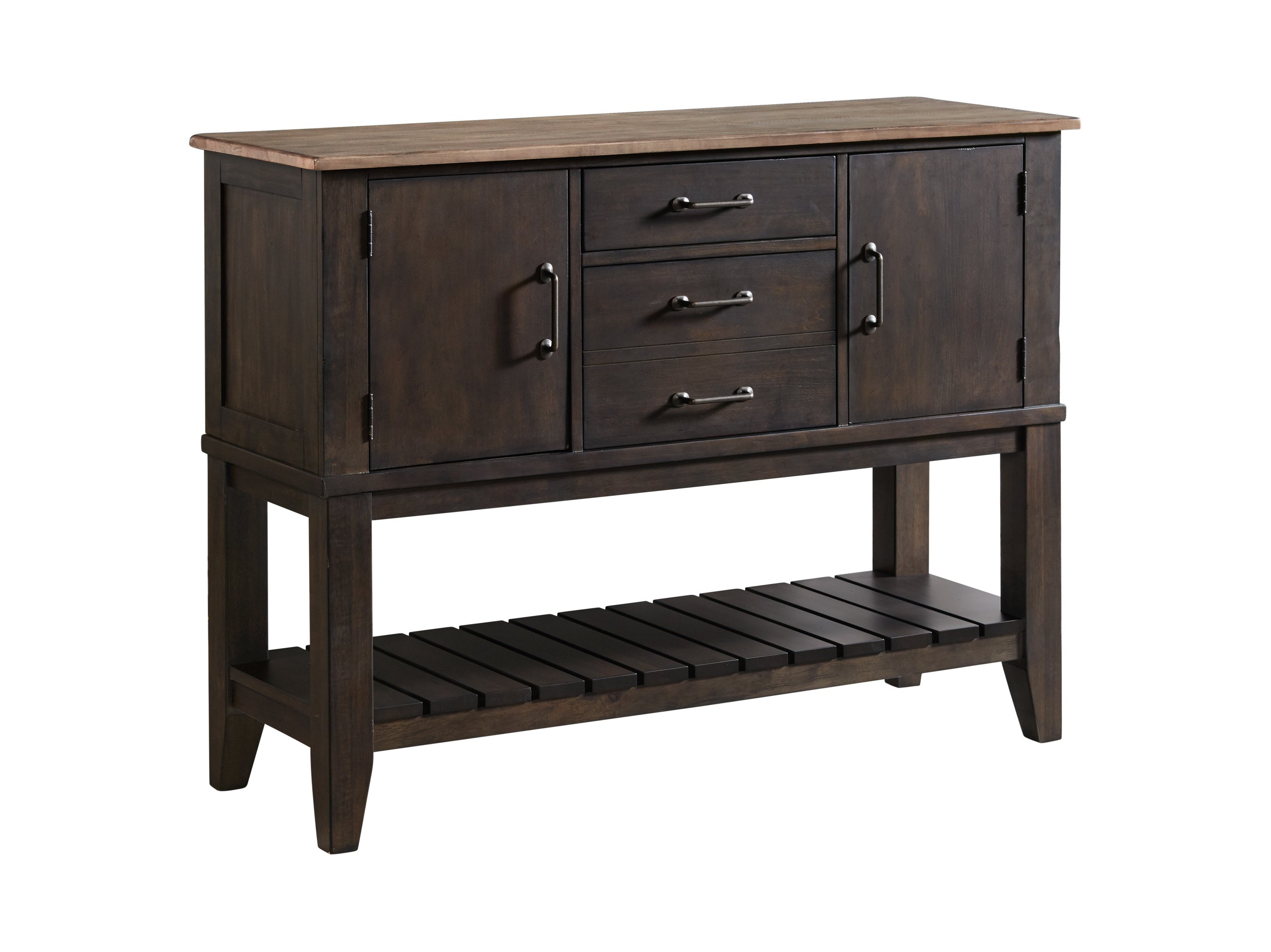 Black and Brown Dining Sideboard - Beacon-1