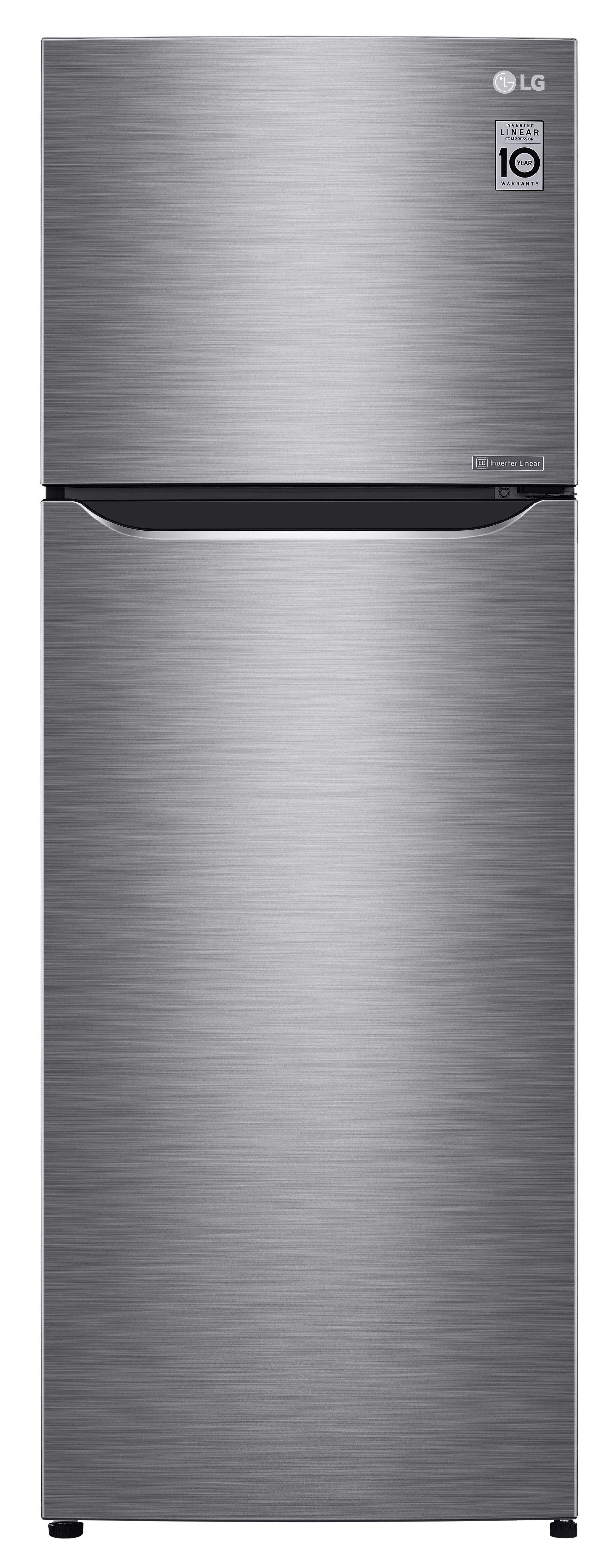 LTNC11131V LG 11 cu ft Top Freezer Refrigerator - 24 W Stainless Steel-1