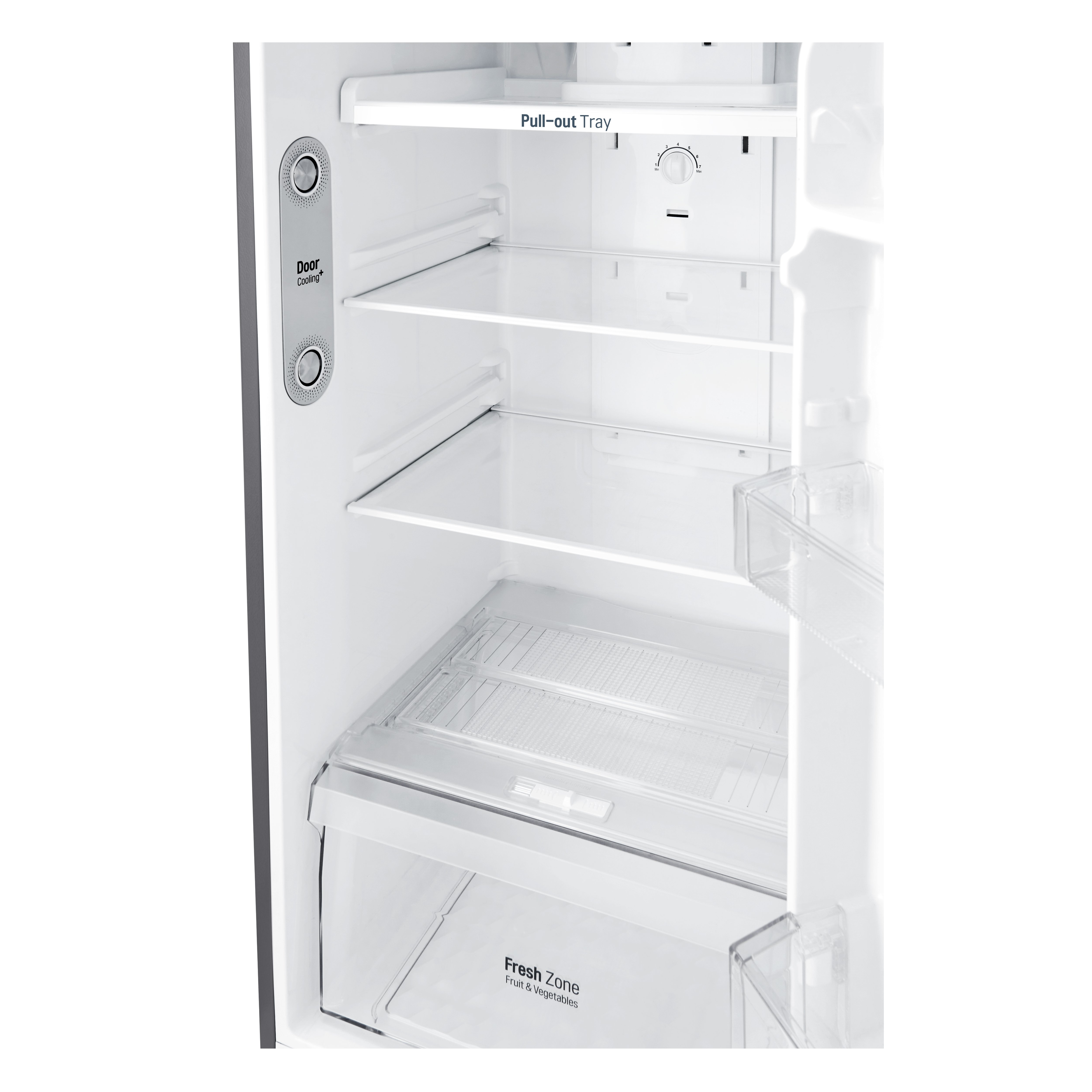 LTNC11131V LG 11 cu ft Top Freezer Refrigerator - 24 W Stainless Steel-6