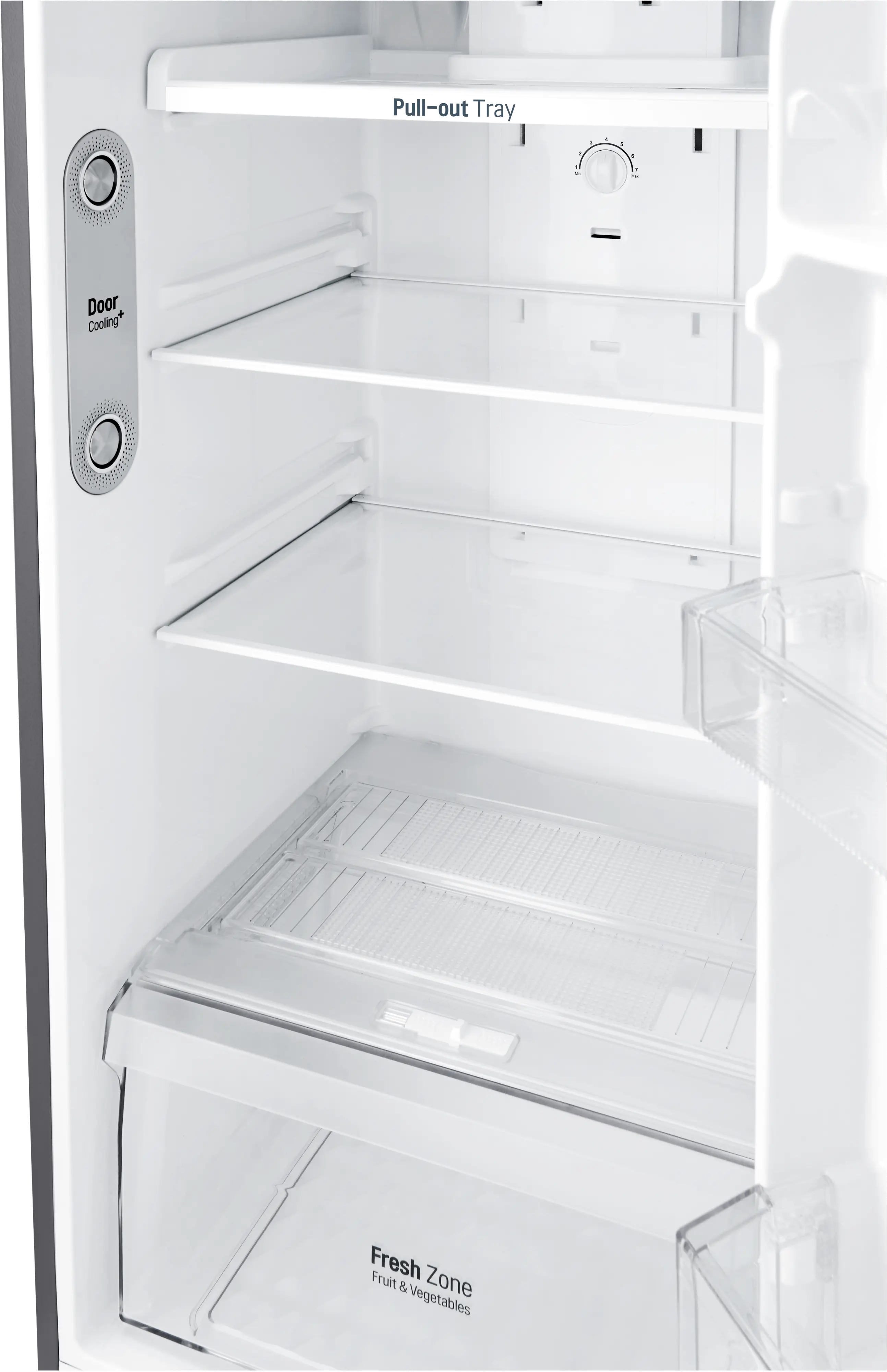 LTNC11131V LG 11 cu ft Top Freezer Refrigerator - 24 W Stainless Steel-6