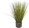 24 Inch Faux Grass Arrangement in Flower Pot