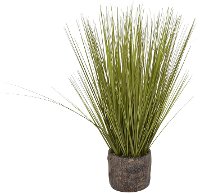24 Inch Faux Grass Arrangement in Flower Pot