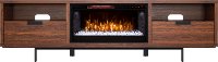 78 inch Walnut Fireplace TV Stand - Wynwood-3
