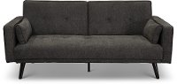 Cozy Granite Gray Convertible Sofa Bed - Jenna