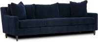 Mid Century Modern Dark Blue Sofa - Sasha