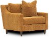 Mid Century Modern Butterscotch Tan Chair - Sasha