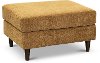 Clearance Mid Century Modern Butterscotch Tan Ottoman - Sasha