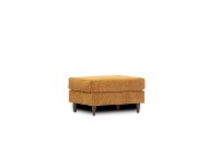 Mid Century Modern Butterscotch Tan Ottoman - Sasha-2