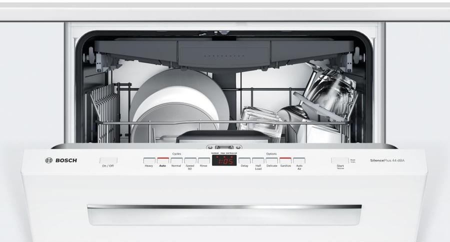 SHPM65Z52N Bosch 500 Series Dishwasher with InfoLight - 24 Inch White-2