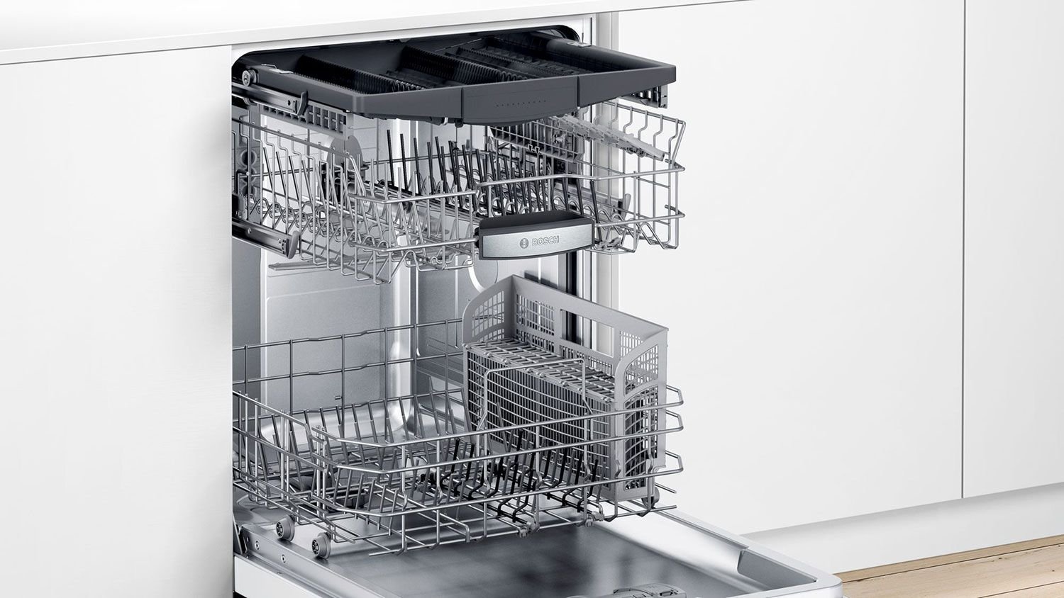 SHPM65Z52N Bosch 500 Series Dishwasher with InfoLight - 24 Inch White-3