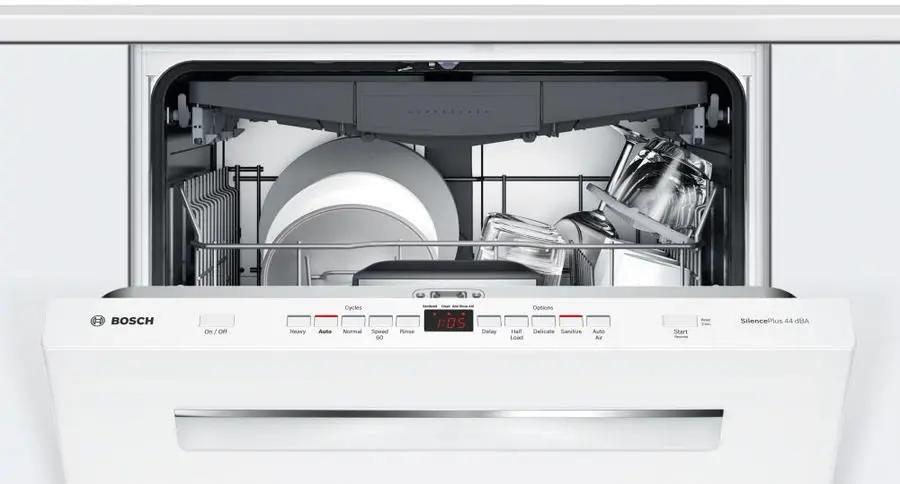 SHPM65Z52N Bosch 500 Series Top Control Dishwasher - White-2