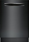 SHPM65Z56N Bosch 500 Series Dishwasher with Sanitize Option - 24 Inch Black