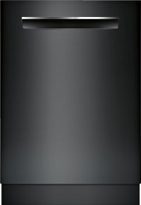 SHPM65Z56N Bosch 500 Series Dishwasher with Sanitize Option - 24 Inch Black