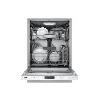 SHPM78Z52N Bosch 800 Series Premium Dishwasher CrystalDry and Pocket Handle - White-6