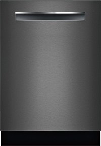 SHPM78Z54N Bosch 800 Series Premium Dishwasher with CrystalDry and Pocket Handle - Black Stainless Steel