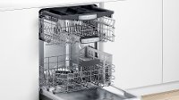 SHPM78Z54N Bosch 800 Series Premium Dishwasher with CrystalDry and Pocket Handle - Black Stainless Steel-2